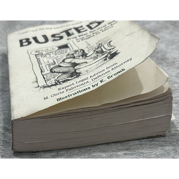 Busted! Drug War Survival Skill By M Chris & Fabricant Paperback 2005 - Picture 9 of 9